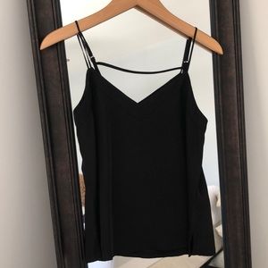 Express black tank top